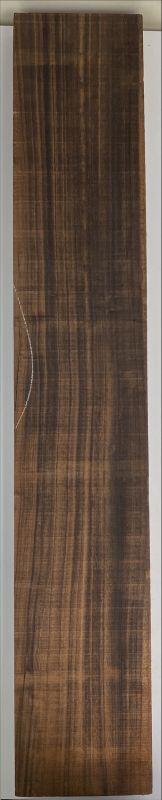 Body Paulownia, 2-tlg., Choco, 1155x204x49mm Einzelstück #009